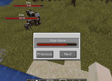  Mob Health Bar  Minecraft 1.18.2