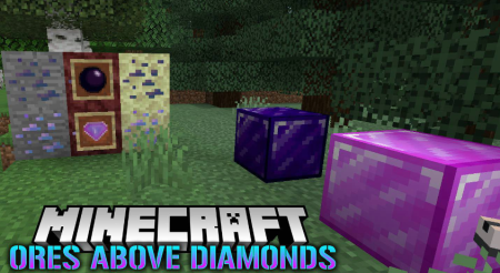 Скачать Ores Above Diamonds для Minecraft 1.19.2