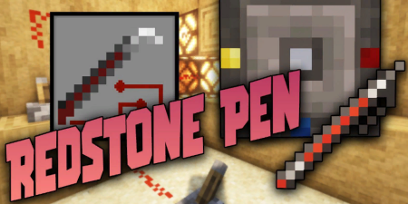 Скачать Redstone Pen для Minecraft 1.19.2
