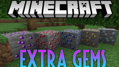 Скачать Extra Gems Mod для Minecraft 1.19.2