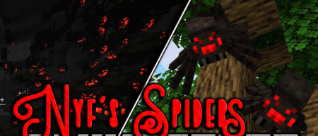 Скачать Nyf’s Spiders для Minecraft 1.19.1