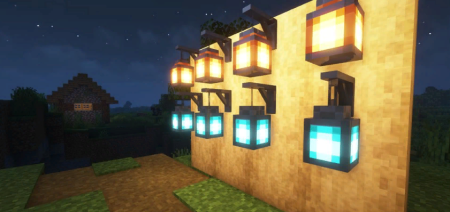 Скачать Lanterns Belong on Walls для Minecraft 1.19
