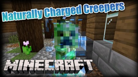 Скачать Naturally Charged Creepers для Minecraft 1.19.2
