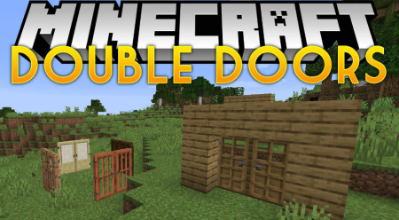 Скачать Double Doors для Minecraft 1.19.2