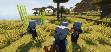 Скачать Illagers Wear Armor для Minecraft 1.19