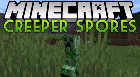 Скачать Creeper Spores для Minecraft 1.19.2