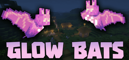 Скачать Glow Bats для Minecraft 1.16.4
