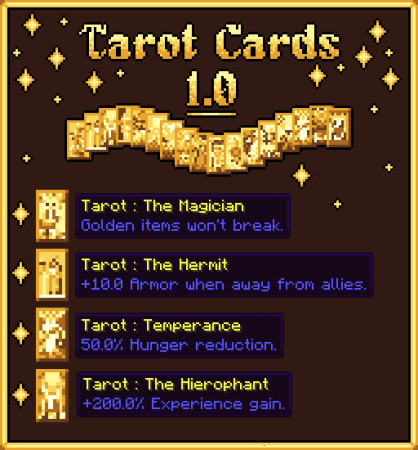  Tarot Cards  Minecraft 1.18.2