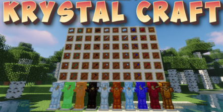 Скачать Krystal Craft Mod для Minecraft 1.19.3