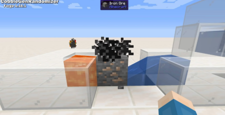 Скачать Cobble Gen Randomizer для Minecraft 1.19.2
