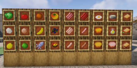 Скачать Foodables для Minecraft 1.18.2