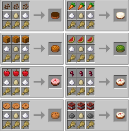 Скачать Just More Cakes для Minecraft 1.19.2