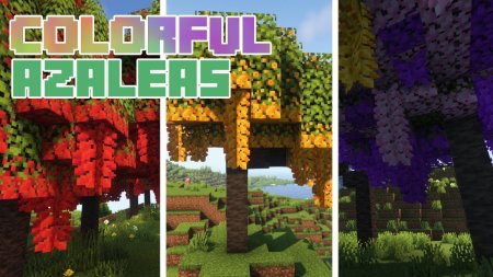 Скачать Colorful Azaleas для Minecraft 1.19.1