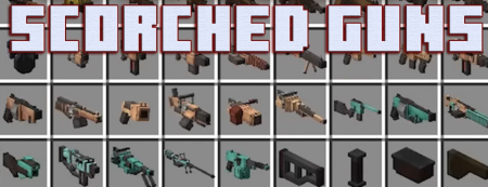 Скачать Scorched Guns для Minecraft 1.18.2