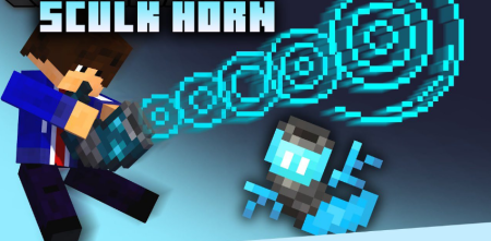 Скачать Sculk Horn Mod для Minecraft 1.19.1