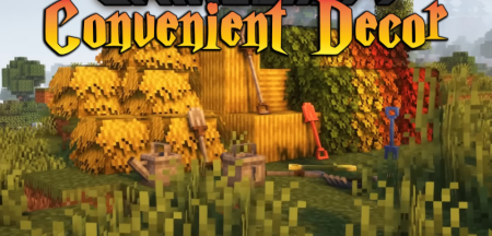 Скачать Convenient Decor для Minecraft 1.19.2