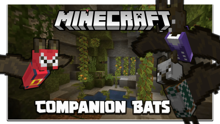 Скачать Companion Bats для Minecraft 1.19.2