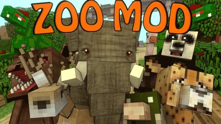 Скачать Zoo & Wild Animals для Minecraft 1.12.2