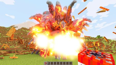 Скачать Realistic Explosion Physics для Minecraft 1.18.2