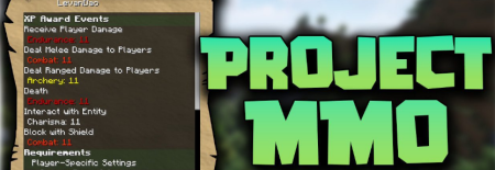 Скачать Project MMO для Minecraft 1.19.2