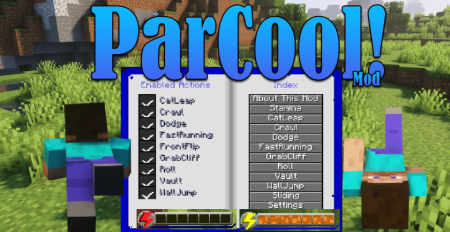 Скачать ParCool для Minecraft 1.19