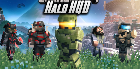 Скачать Halo HUD для Minecraft 1.19.2