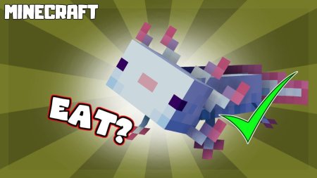 Скачать Axolotl Food для Minecraft 1.18.2