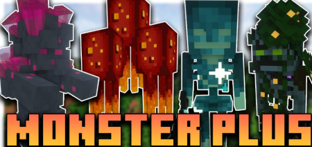 Скачать Monster Plus для Minecraft 1.19.3