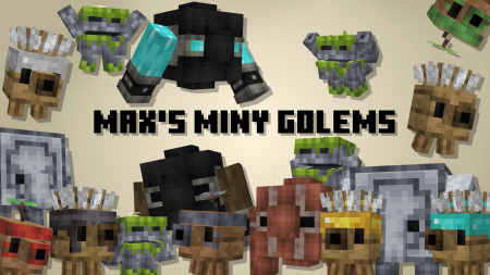 Скачать Miny Golems для Minecraft 1.19.1