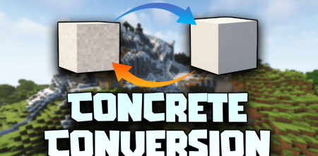 Скачать Concrete Conversion для Minecraft 1.19.2