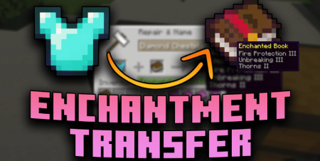 Скачать Enchantment Transfer для Minecraft 1.19.2