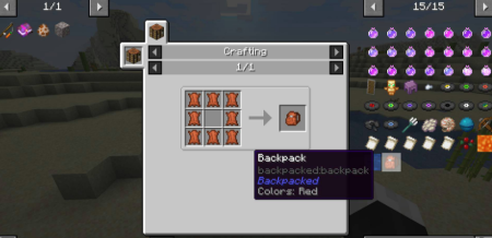  MrCrayfishs Backpacked  Minecraft 1.19.3