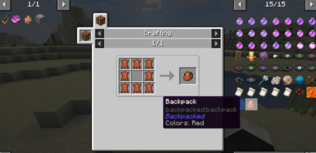 Скачать MrCrayfish’s Backpacked для Minecraft 1.19.4
