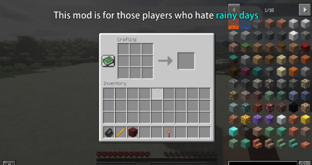 Скачать Rain Shield для Minecraft 1.19.3