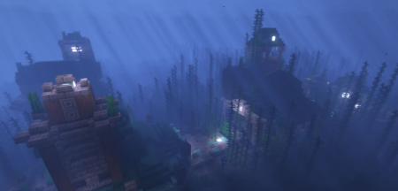 Скачать Hopo Better Underwater Ruins для Minecraft 1.19.3