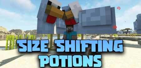 Скачать Size Shifting Potions для Minecraft 1.19.3