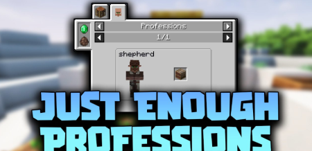  Just Enough Professions  Minecraft 1.19.4