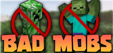 Скачать Bad Mobs для Minecraft 1.19.2