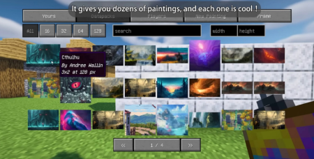 Скачать Immersive Paintings для Minecraft 1.19.3