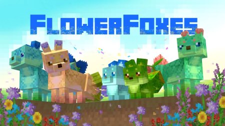 Скачать Flower Foxes для Minecraft 1.19.1