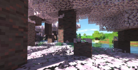 Скачать Cherry Blossom Grotto для Minecraft 1.16.5