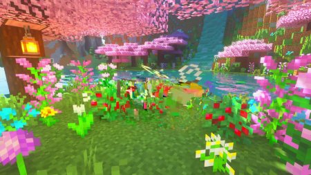  Cherry Blossom Grotto  Minecraft 1.19.4