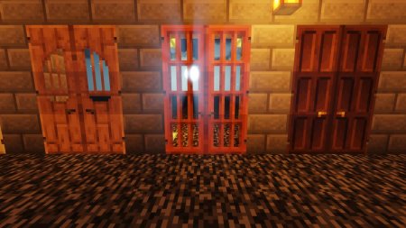Скачать Dramatic Doors для Minecraft 1.18.2