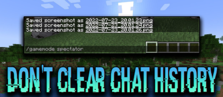  Dont Clear Chat History  Minecraft 1.19