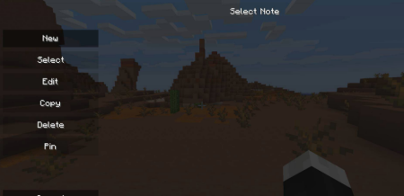 Скачать Notes Mod для Minecraft 1.19.3
