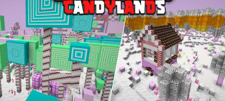 Скачать Candylands Mod для Minecraft 1.19.3