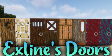 Скачать Exline’s Doors для Minecraft 1.19.2