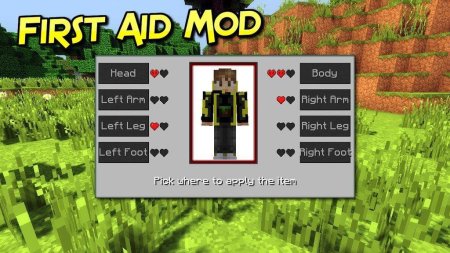 Скачать First Aid Mod для Minecraft 1.19.4