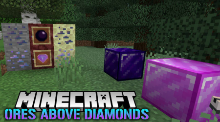 Скачать Ores Above Diamonds для Minecraft 1.19