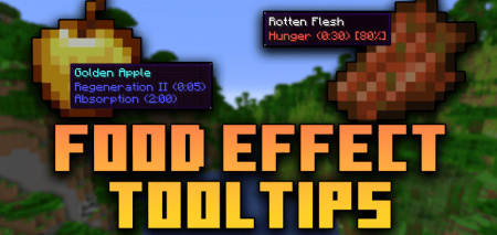  Food Effect Tooltips  Minecraft 1.19.3